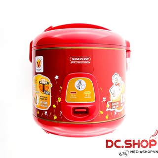 Nồi cơm điện sunhouse sh18m 1.8l