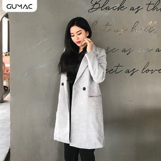 Áo khoác phối 2 túi GUMAC A12998