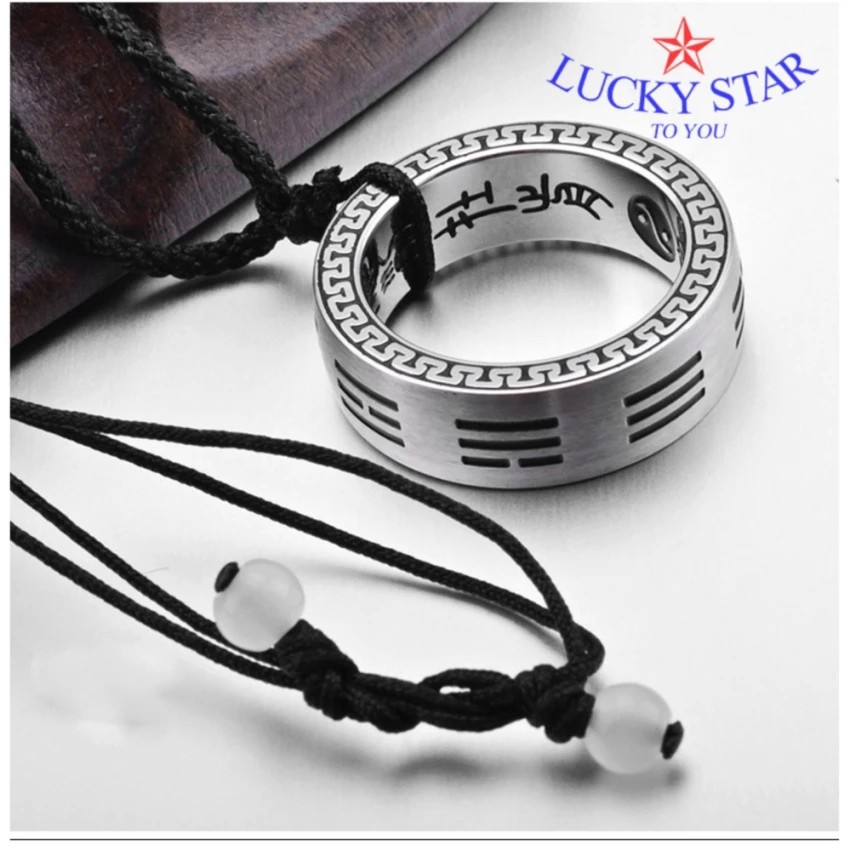 Nhẫn Nam Bát Quái May Mắn - Tài Lộc - Bình An