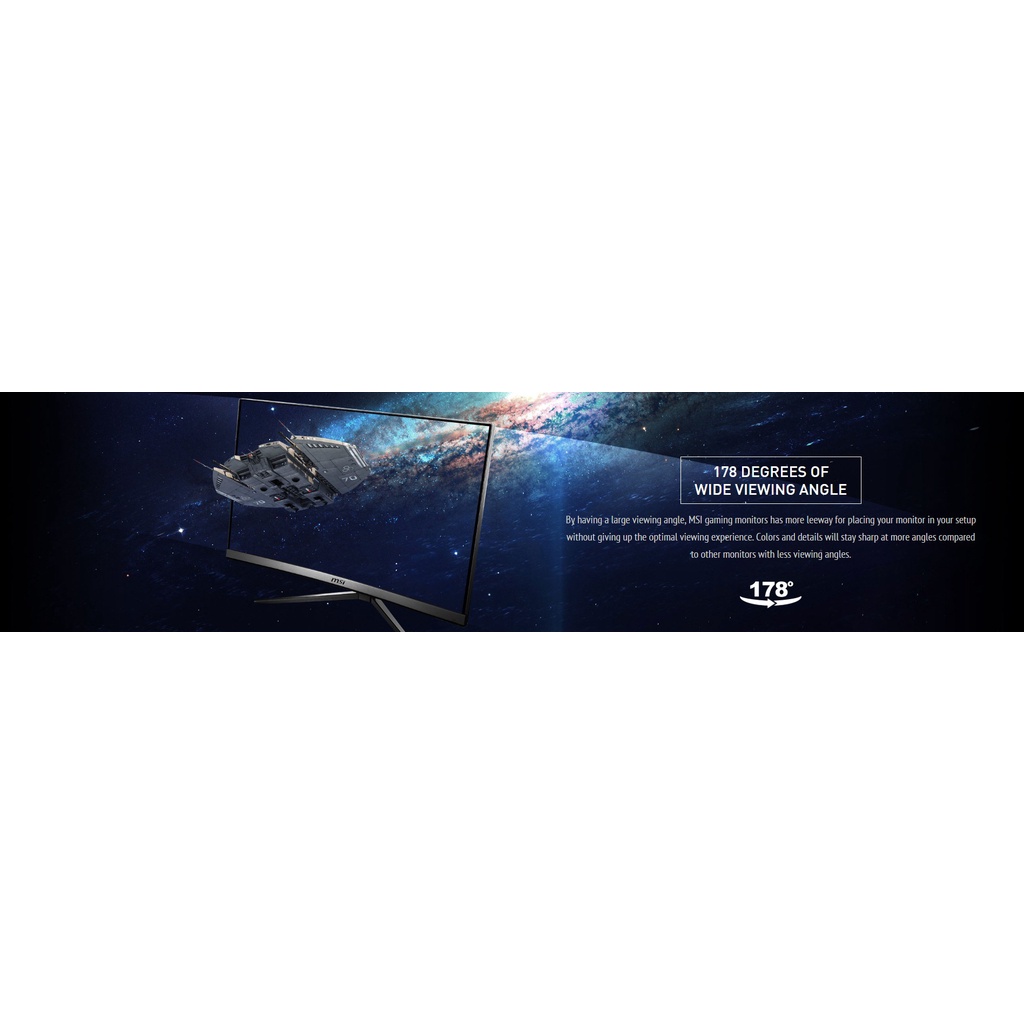 Màn hình cong Gaming MSI Optix G27C4 27 Inch  - Hàng chính hãng