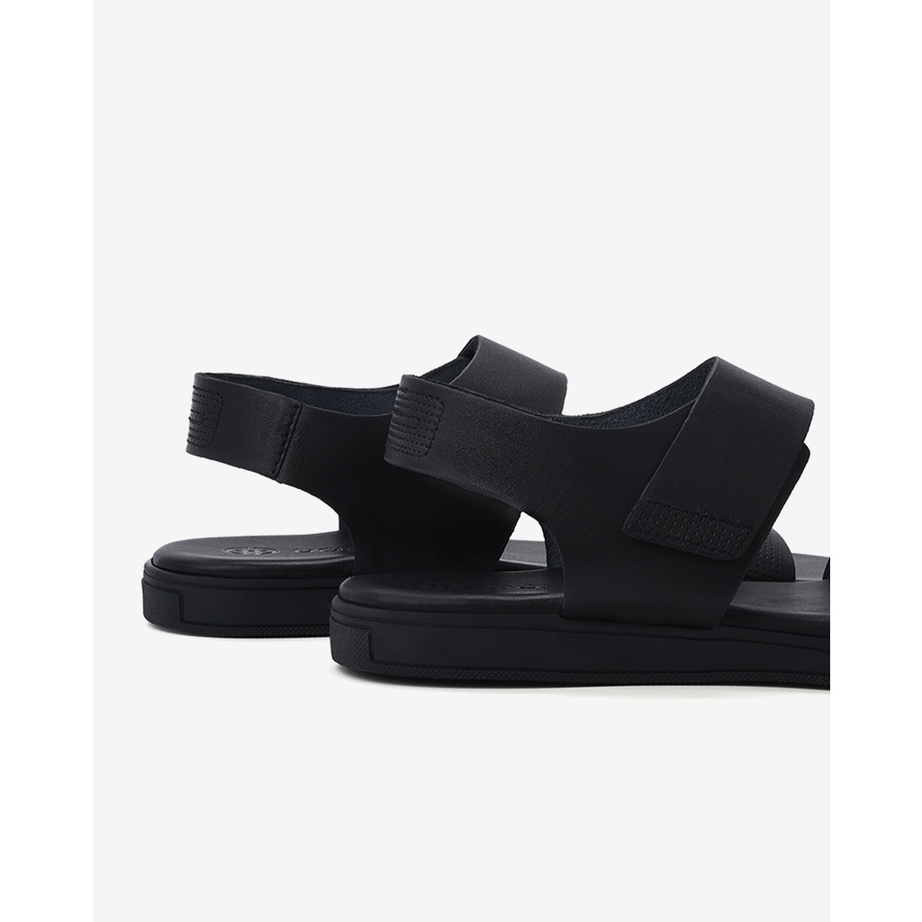 Giày sandal nam Đông Hải thiết kế quai ngang họa tiết dập lỗ đế 3cm siêu nhẹ - S3110