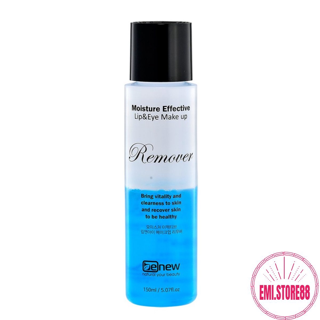 Nước tẩy trang dưỡng ẩm trắng da - BENEW MAKE UP REMOVER