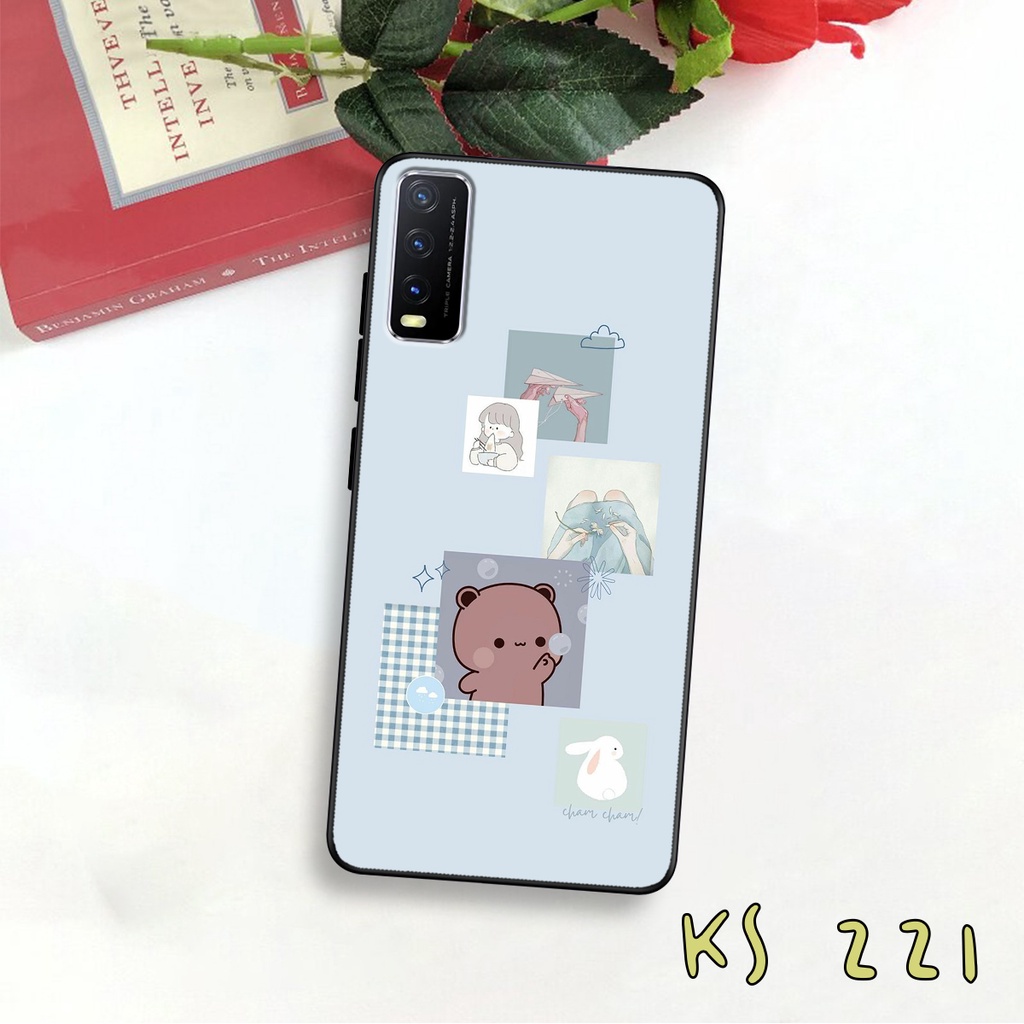 Ốp lưng Vivo Y20 - Vivo Y20s - Vivo Y12s - Ốp lưng in hình thỏ con dễ thương