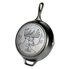 LODGE - CHẢO GANG ĐÁY HÌNH HƯƠU - 26CM