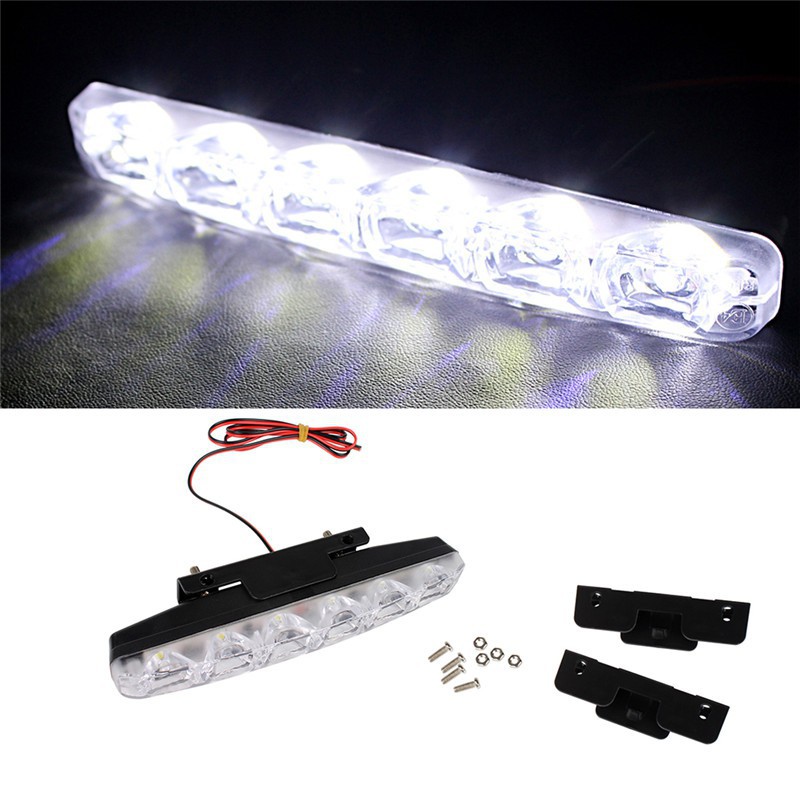 Đèn sương mù 6 bóng LED 12V chuyên dụng cho xe hơi