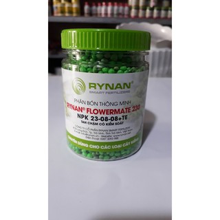 PHÂN BÓN THÔNG MINH RYNAN 230 Dùng Cho Hoa Lan, cây cảnh (NPK 23-08-08+TE) Hũ 150gr