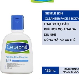 Sữa Rửa Mặt Cetaphil Gentle Skin Cleanser 125ml-59ml