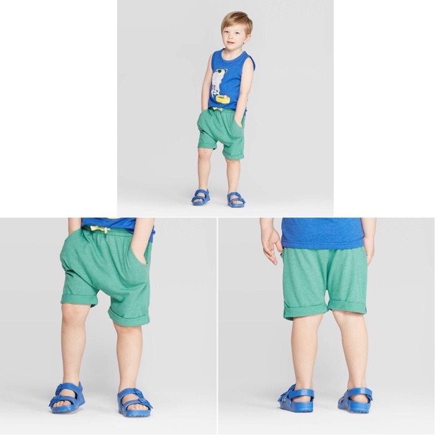 Quần short thun Cat Jack dư xịn cho bé trai size 1-5t