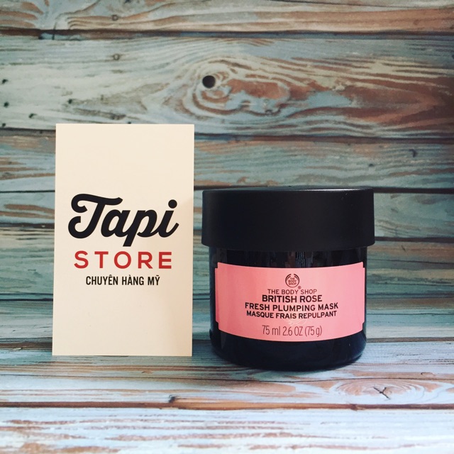 Mặt nạ The Body Shop British Rose Fresh Plumping Mask