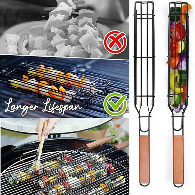 Xiên nướng Grill Baskets BBQ phong cách Mỹ