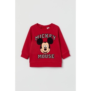 [H.M AUTHENTIC]  áo nỉ mickey trai gái (9/12m 12/18m 18/24m)