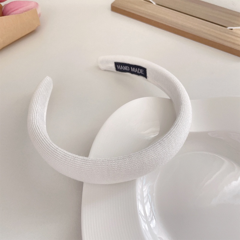 Băng đô cài tóc họa tiết kẻ sọc đơn giản phong cách Hàn Quốc thời trang cho nữ