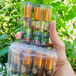 [100%Chính Hãng] Dầu Lăn Nhân Sâm GREEN HERB OIL Thái Lan (8ml)