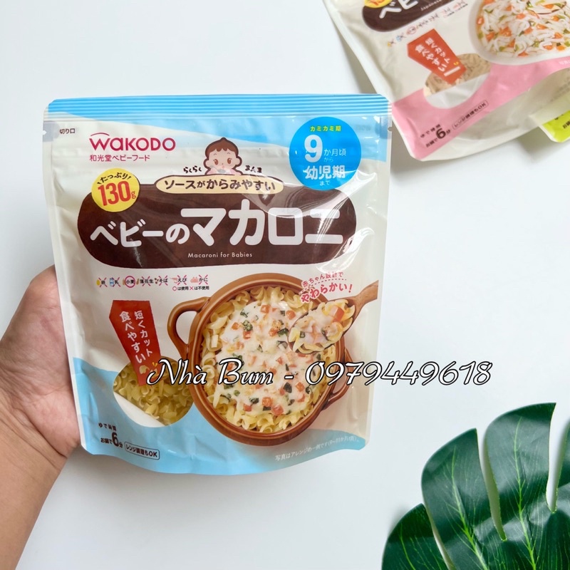 Mì cho bé ăn dặm Wakodo- mì somen - mì udon