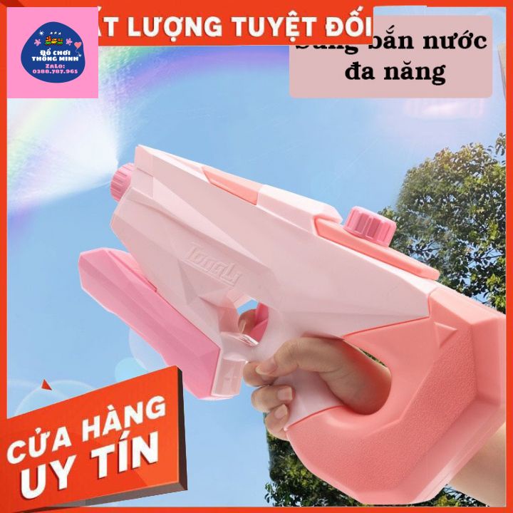 Đồ Chơi Súng Nước Áp lực, Bắn Xa, Tạo Cầu Vồng