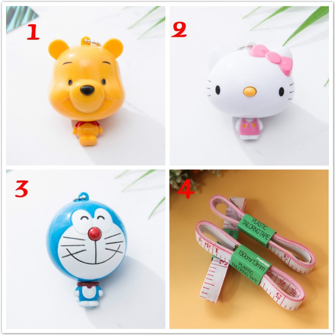 Thước cuộn băng keo hình Doraemon dễ thương
