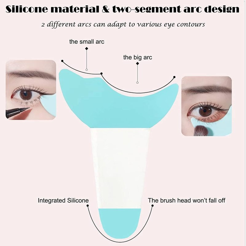 Dụng Cụ Hỗ Trợ Gắn Lông Mi Giả Bằng Silicone Tiện Dụng