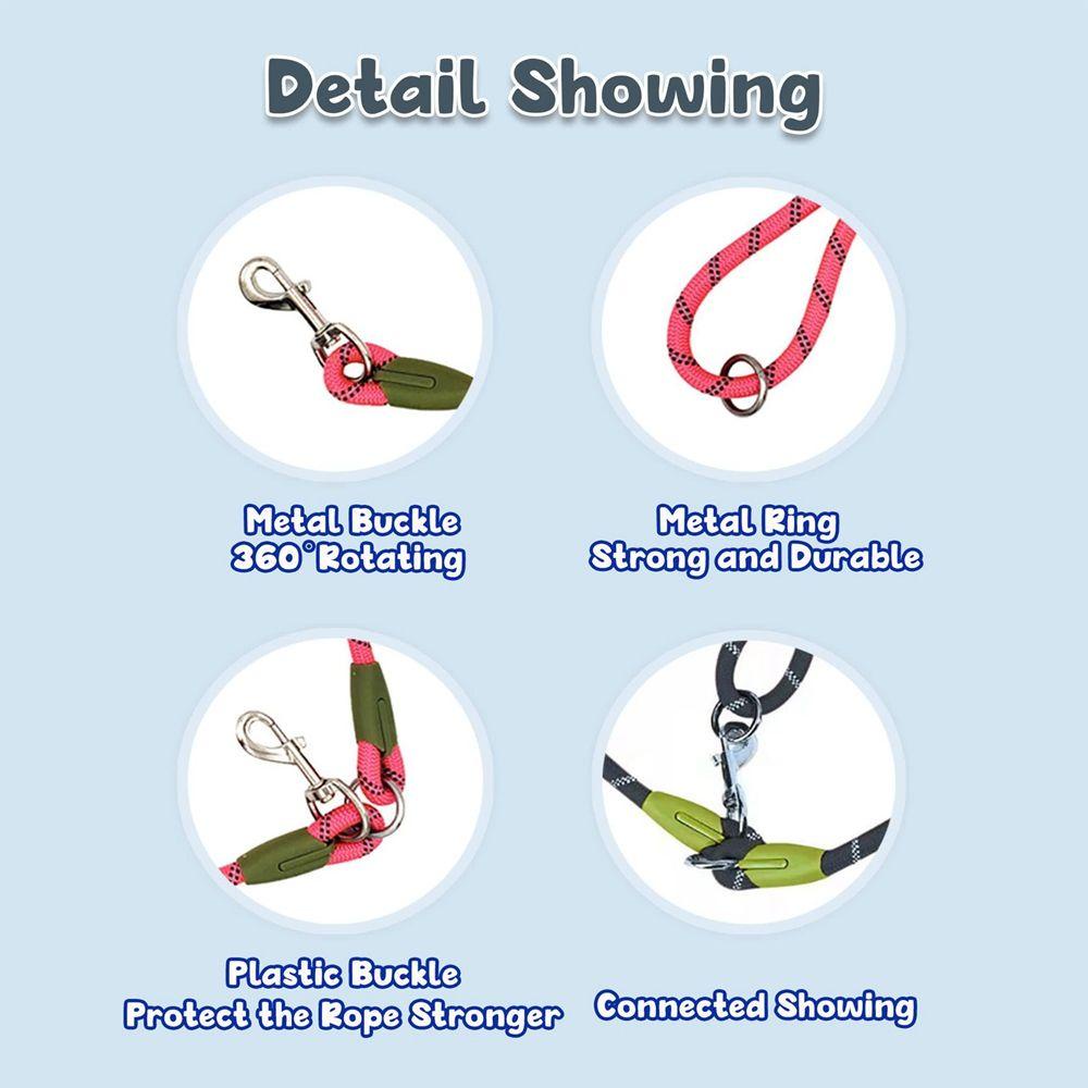 Dây Dắt Thú Cưng Đi Dạo Chống Nổ Mềm Mại Tiện Dụng