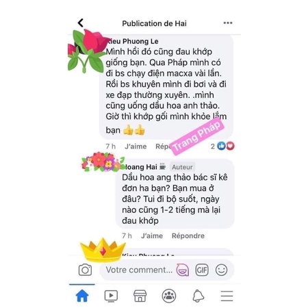 Viên uống hoa anh thảo hữu cơ