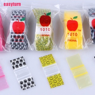 Túi zip mini nhỏ hình (10 túi)