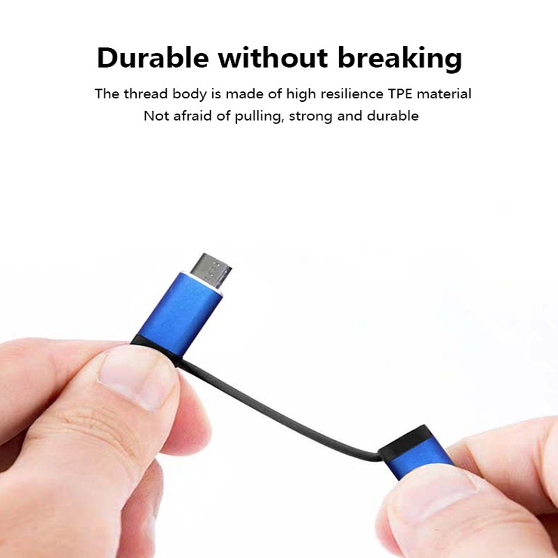 Đầu chuyển đổi Ankndo OTG 2 trong 1 đầu Type-C Micro USB sang cổng USB 2.0