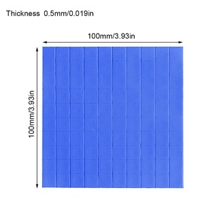 [carfire]CPU Thermal Pad Silicone Conductive Pad Heatsink Cooling Mat for Computer