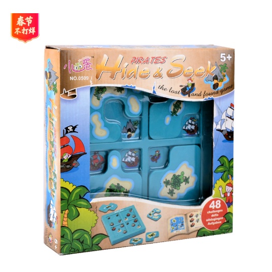 Đồ chơi trí tuệ_Thử thách trí não- Hide &amp; Seek_Smart Game Puzzle_Hack não_Thông minh_Tư Duy Logic_Rèn Luyện Trí Não