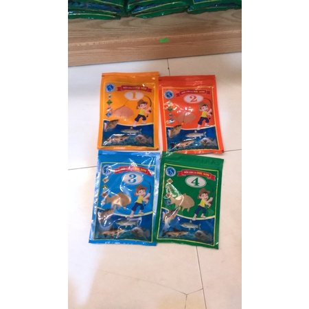 mồi câu cá Đức Sơn 1,2,3,4( mua 10 tặng 1)
