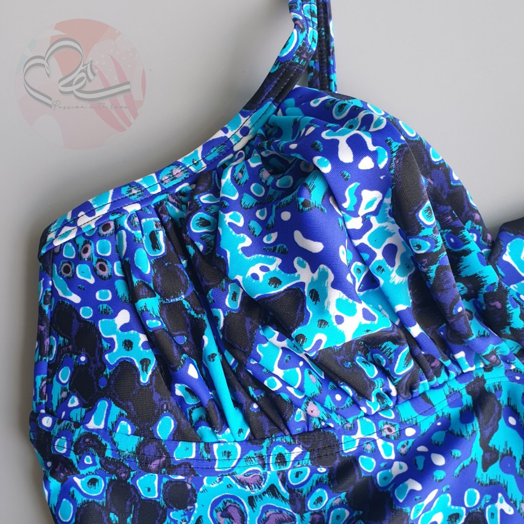 Bộ bơi hai mảnh áo dây cách điệu ngực Sofia xuất khẩu Châu Âu