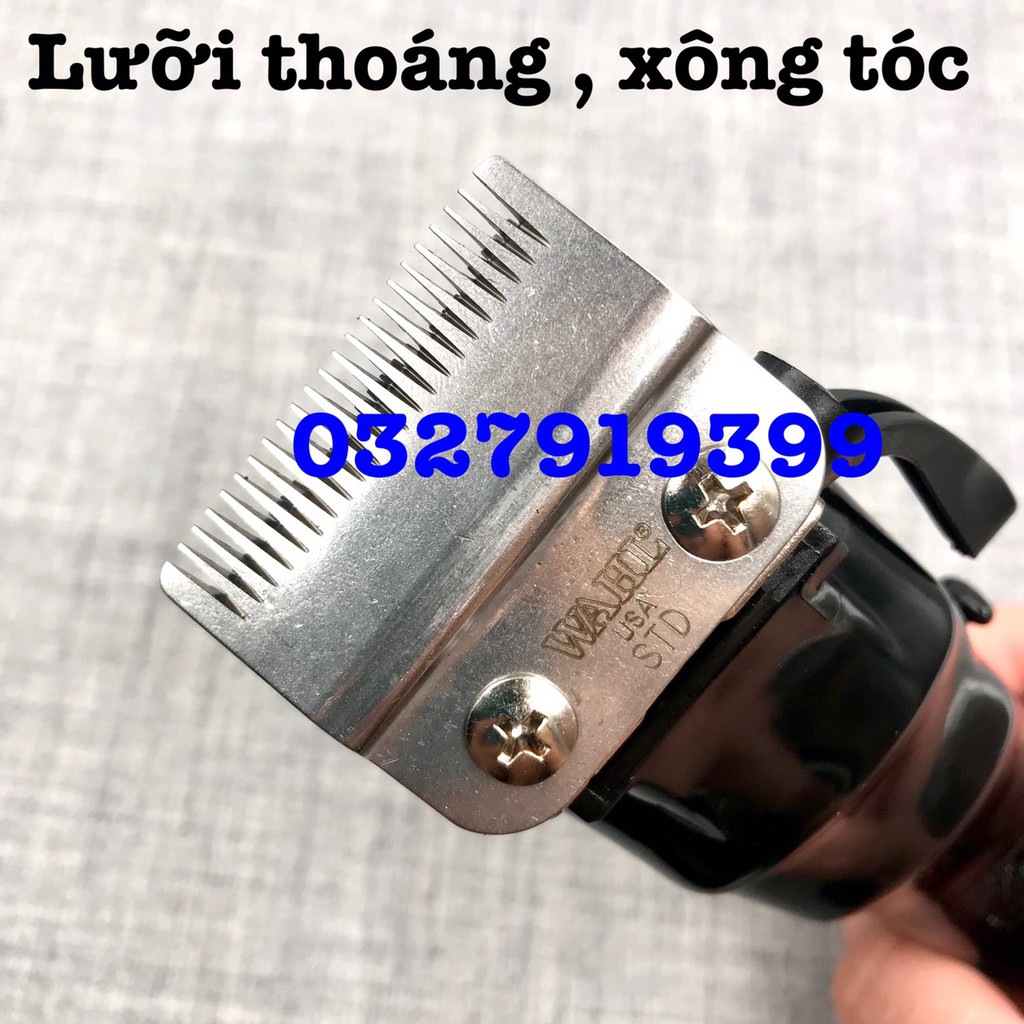 [Free Ship-quà tặng] Tông đơ cắt tóc cao cấp WAHL Super Taper lưỡi kép