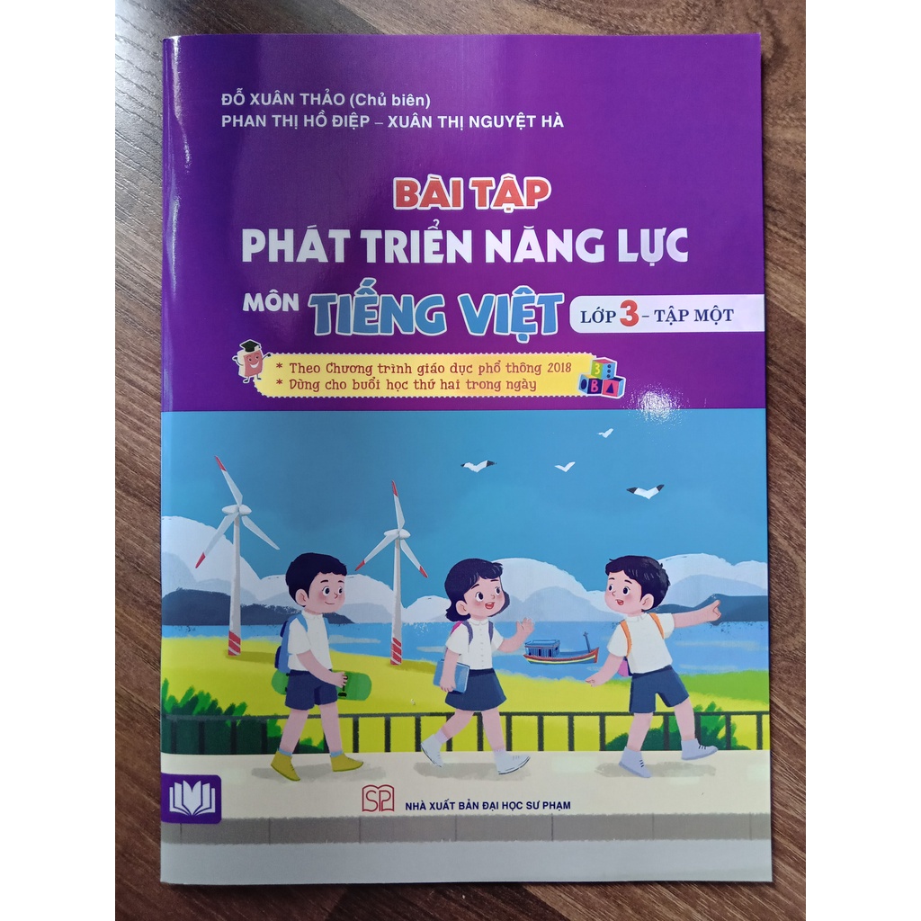 Sách - Bài tập phát triển năng lực môn Tiếng Việt lớp 3 - Tập 1 (  theo Chương trình GDPT 2018) Cánh Diều