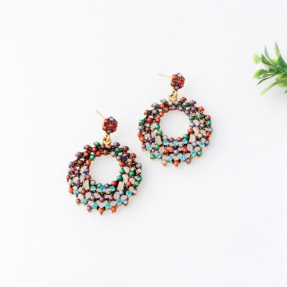 MXMUSTY Beads Colorful Boho|Vintage Earring