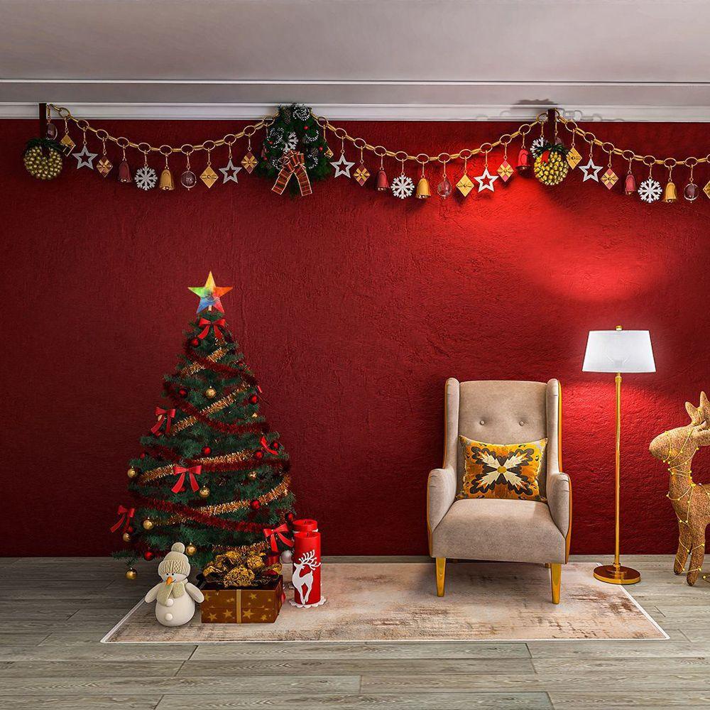 Khuôn Nhựa Làm Cây Thông Noel Gắn Đèn LED Độc Đáo