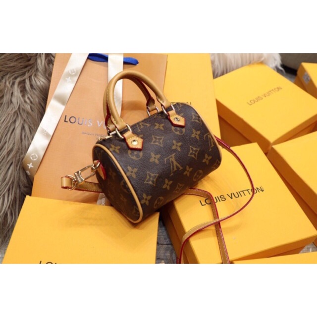 Túi trống hoa nâu