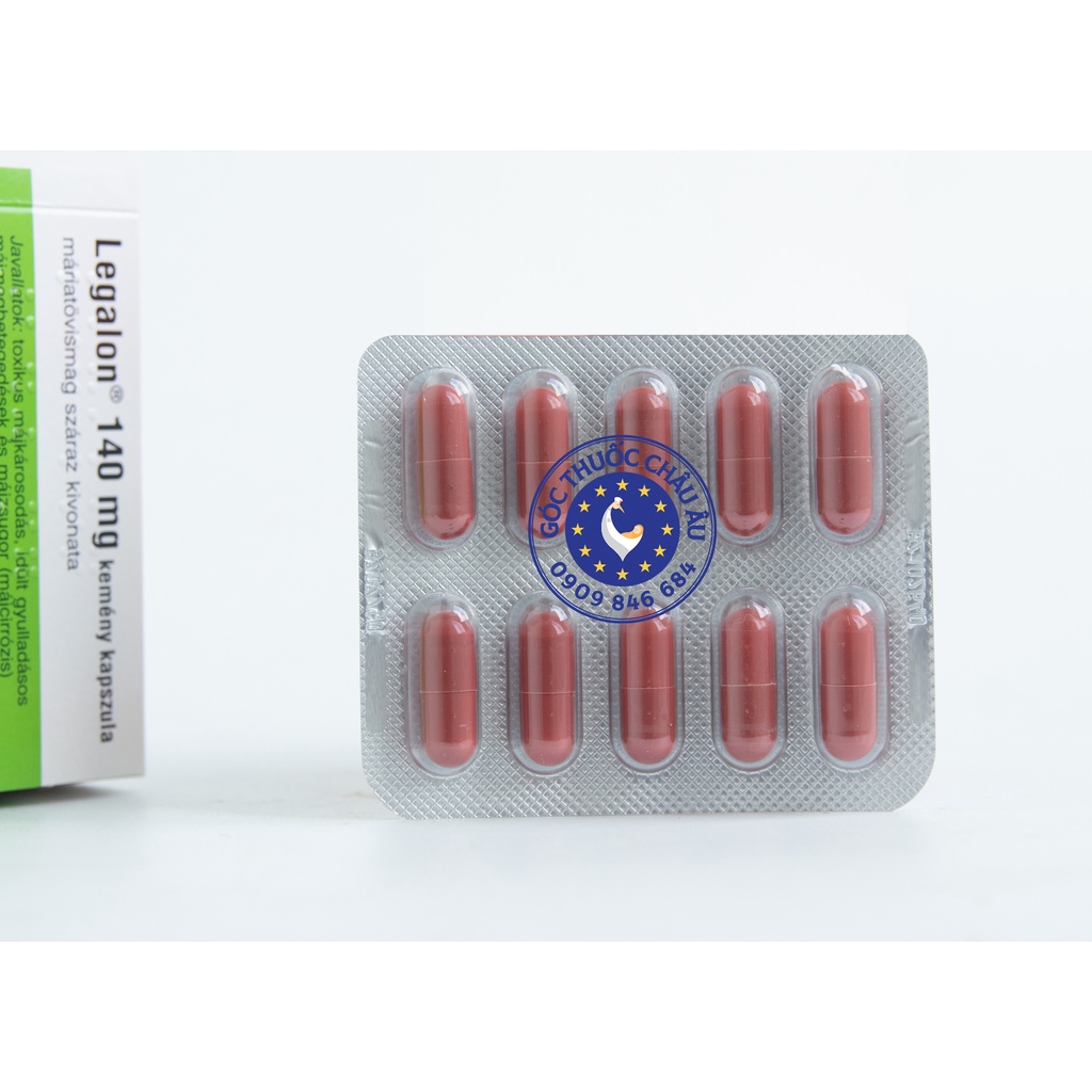 LEGALON 140mg - Viên uống bổ gan mật silymarin / legalon