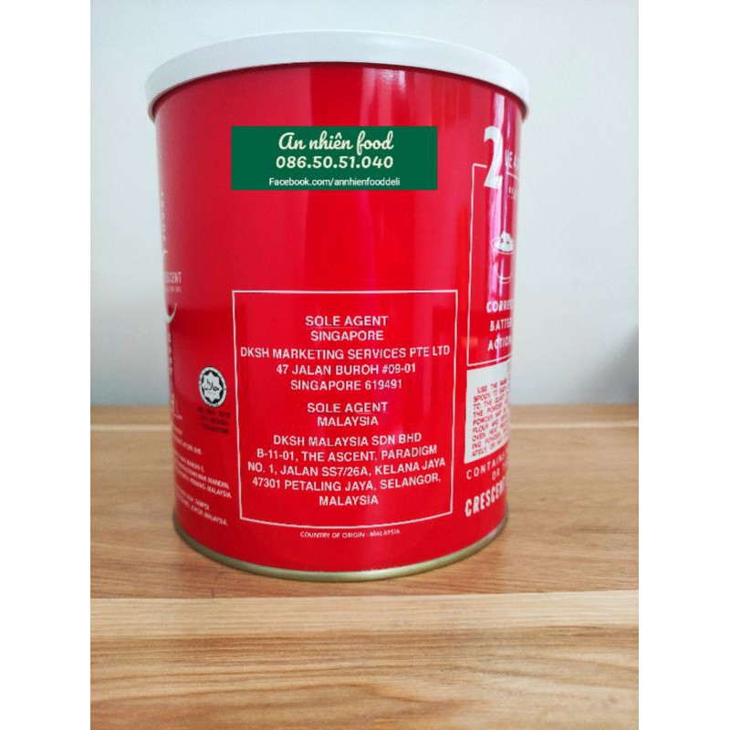 Bột Nở Đỏ Baking Powder Crescent 2.7KG