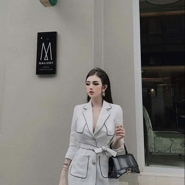 Đầm vest siêu xinh ( chất cát hàn mềm mướt)