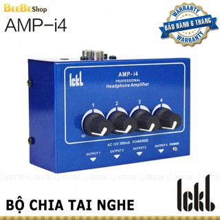 iCKB AMP I4 - Bộ Chia Tai Nghe Chuyên Nghiệp 4 Cổng Kép, Dùng Cho 8 Headphones (Amplifier)