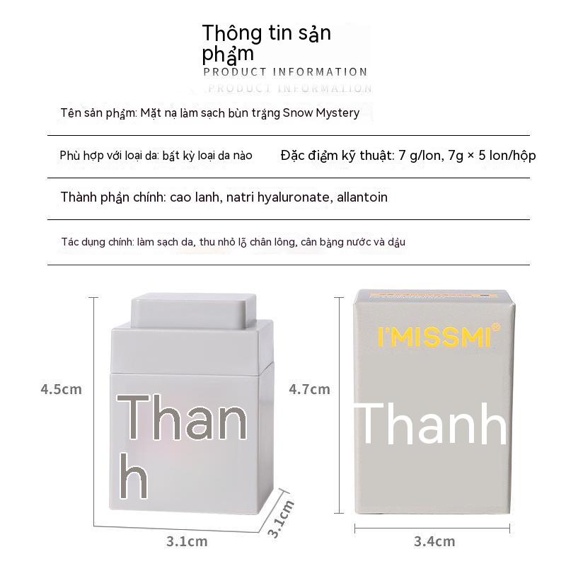 Mặt Nạ Bùn Cà Phê Dưỡng Ẩm Làm Sạch Sâu Mụn Đầu Đen Làm Trắng Da