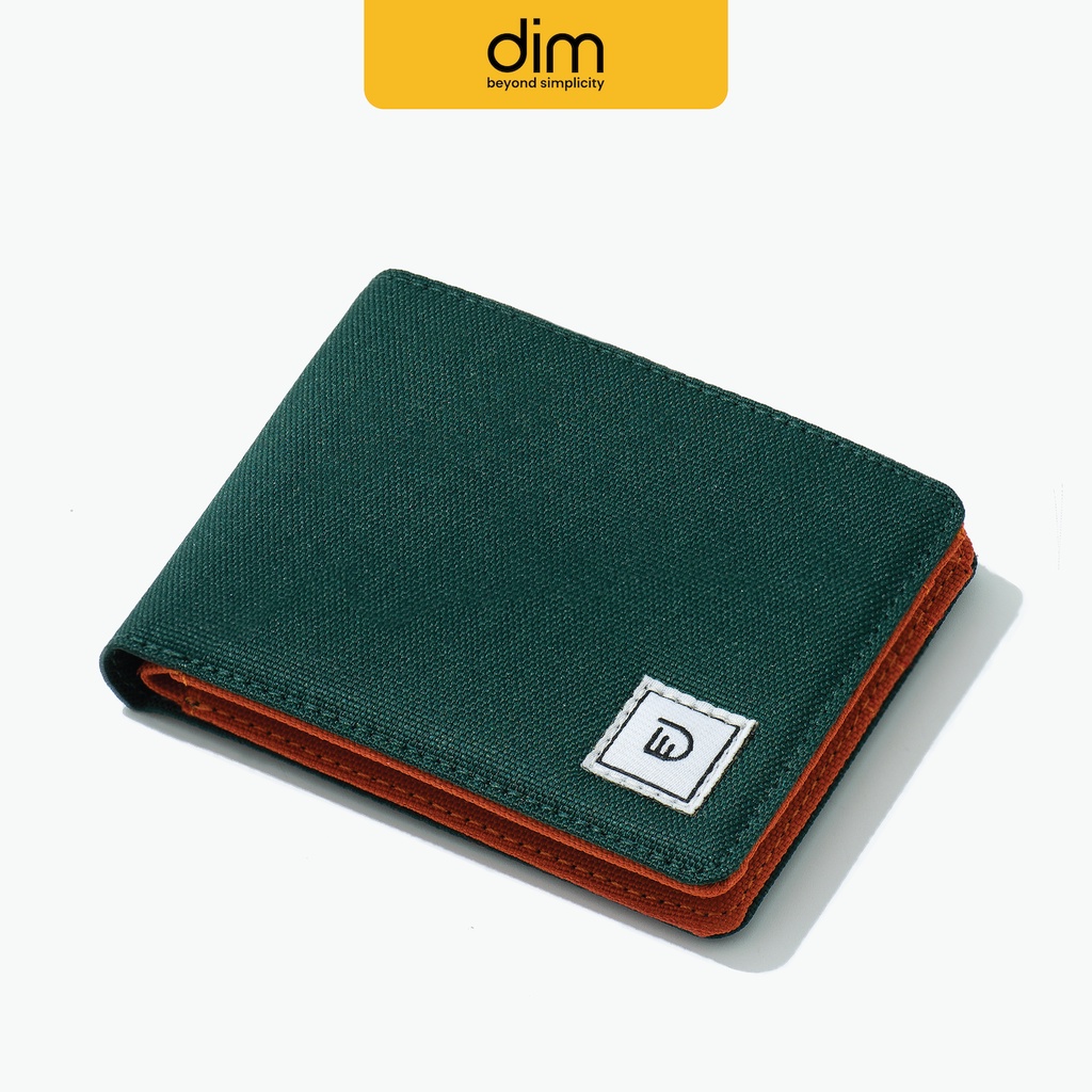 Ví vải gập đôi unisex DIM Basic Wallet 2 - Ngang (Ngăn đựng hình)