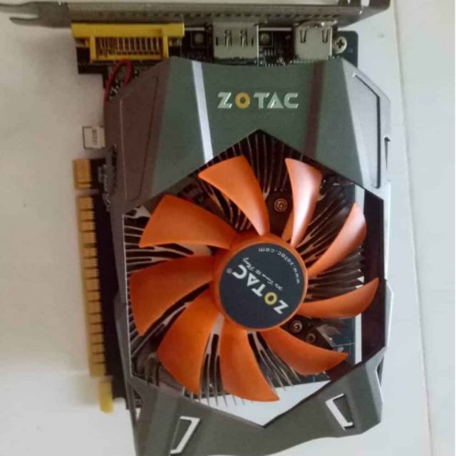 Cạc màn hình vga zotac 750ti 2g cũ bh tháng 8.2020