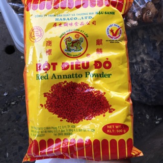 500g bột điều đỏ ướp thịt