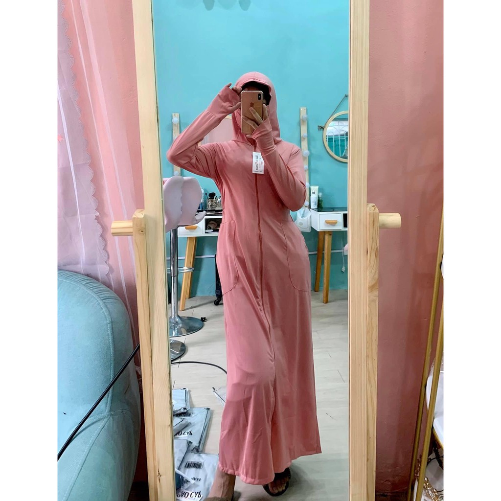⚡️BÁN SỈ⚡️Áo choàng nắng 2 lớp thông hơi làm mát dài 120 | BigBuy360 - bigbuy360.vn