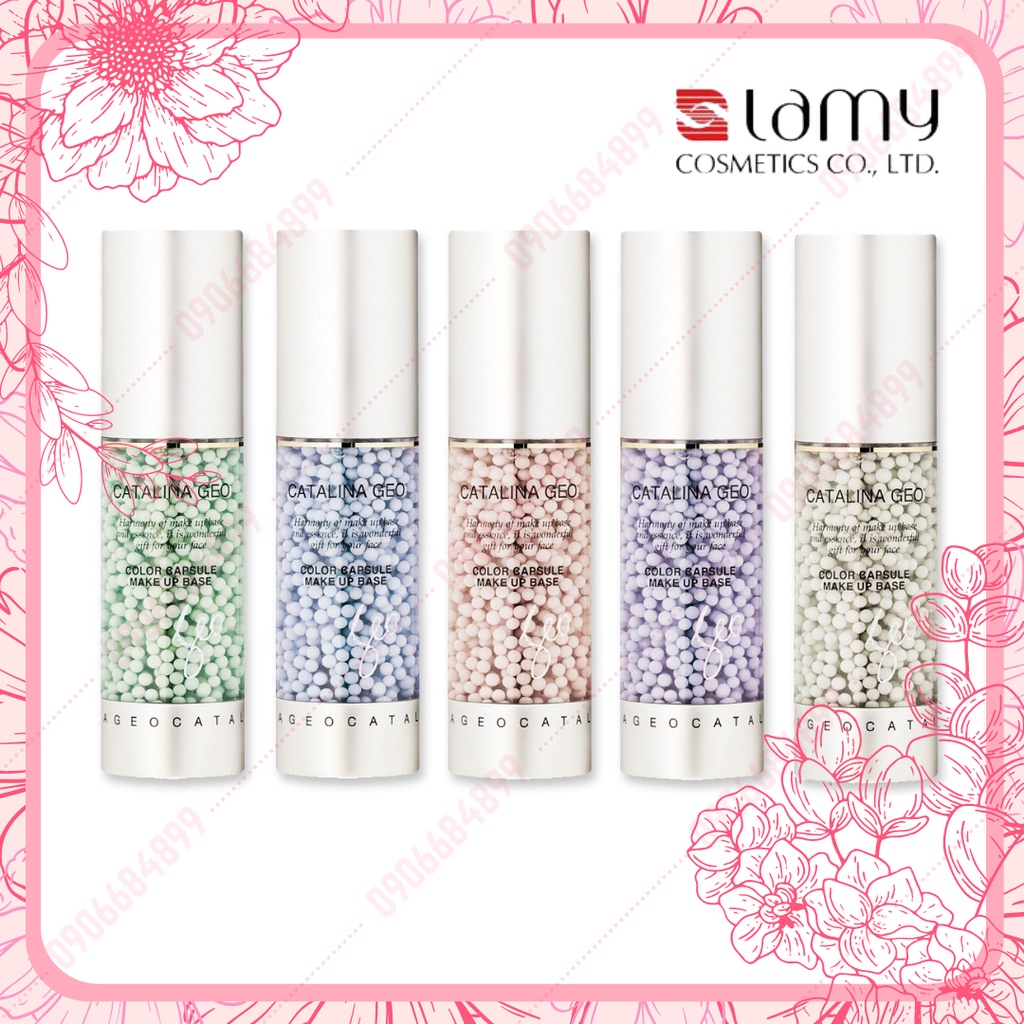 Kem lót trang điểm ⭐ CATALINA GEO ⭐ Colour Capsule Makeup Base