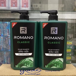 Dầu Gội ROMANO Hương Nước Hoa Cho Tóc Chắc Khỏe 650g