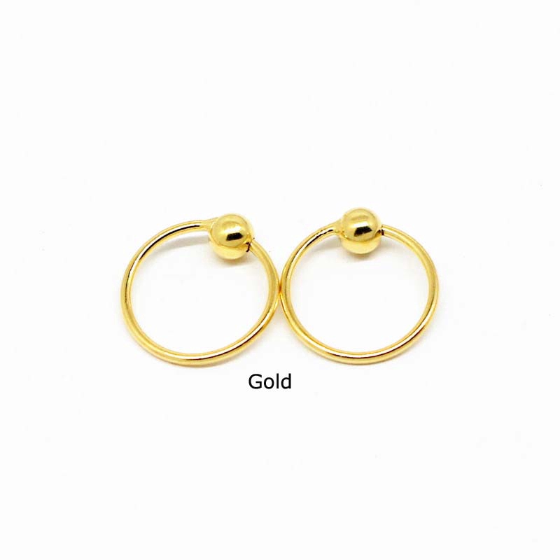 Set 2 Khuyên Đeo Vành Tai Thời Trang Cá Tính Dành Cho Nữ