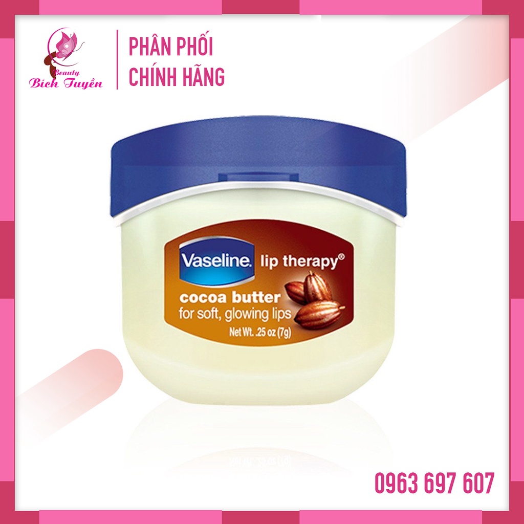 Sáp dưỡng môi VASELINE Cocoa Butter 7g