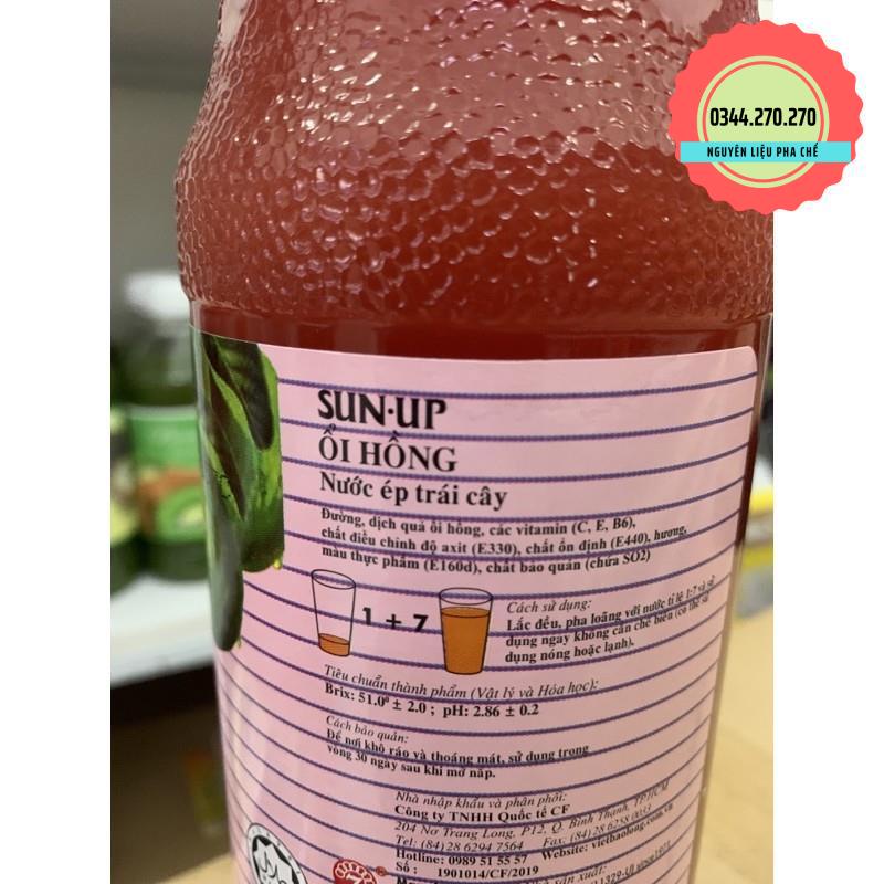 SUN UP ỔI HỒNG Chai 850ml