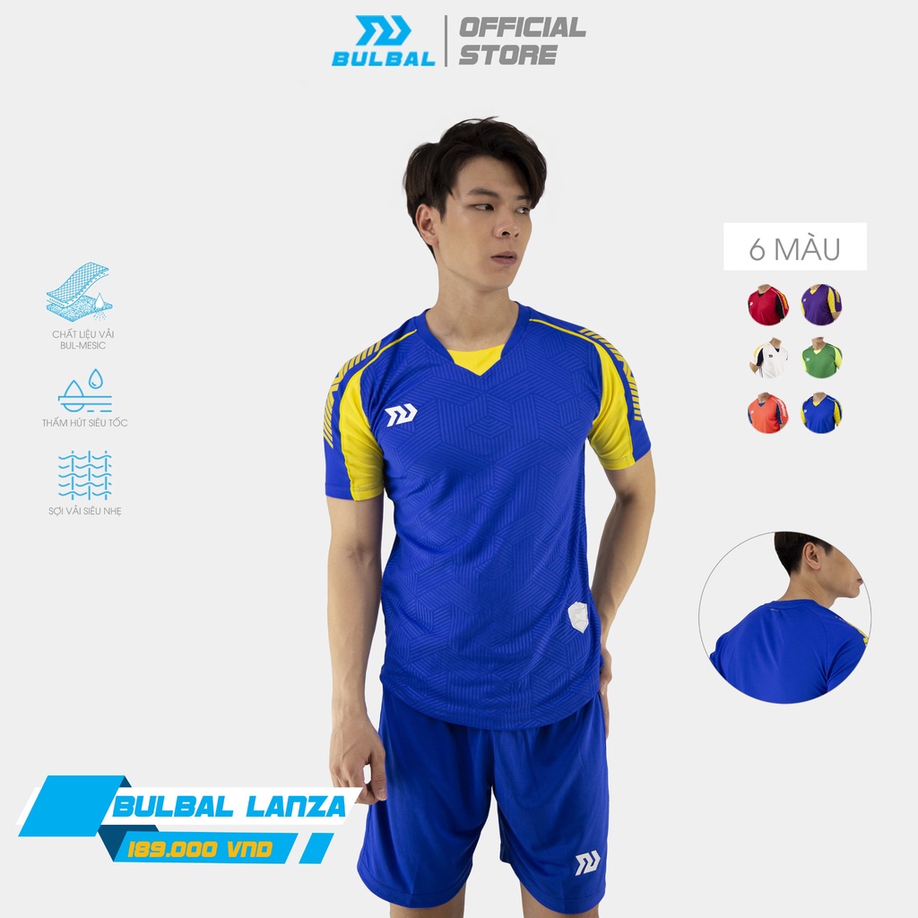 Bộ Quần Áo Bóng Đá Bulbal Lanza Cam San Hô