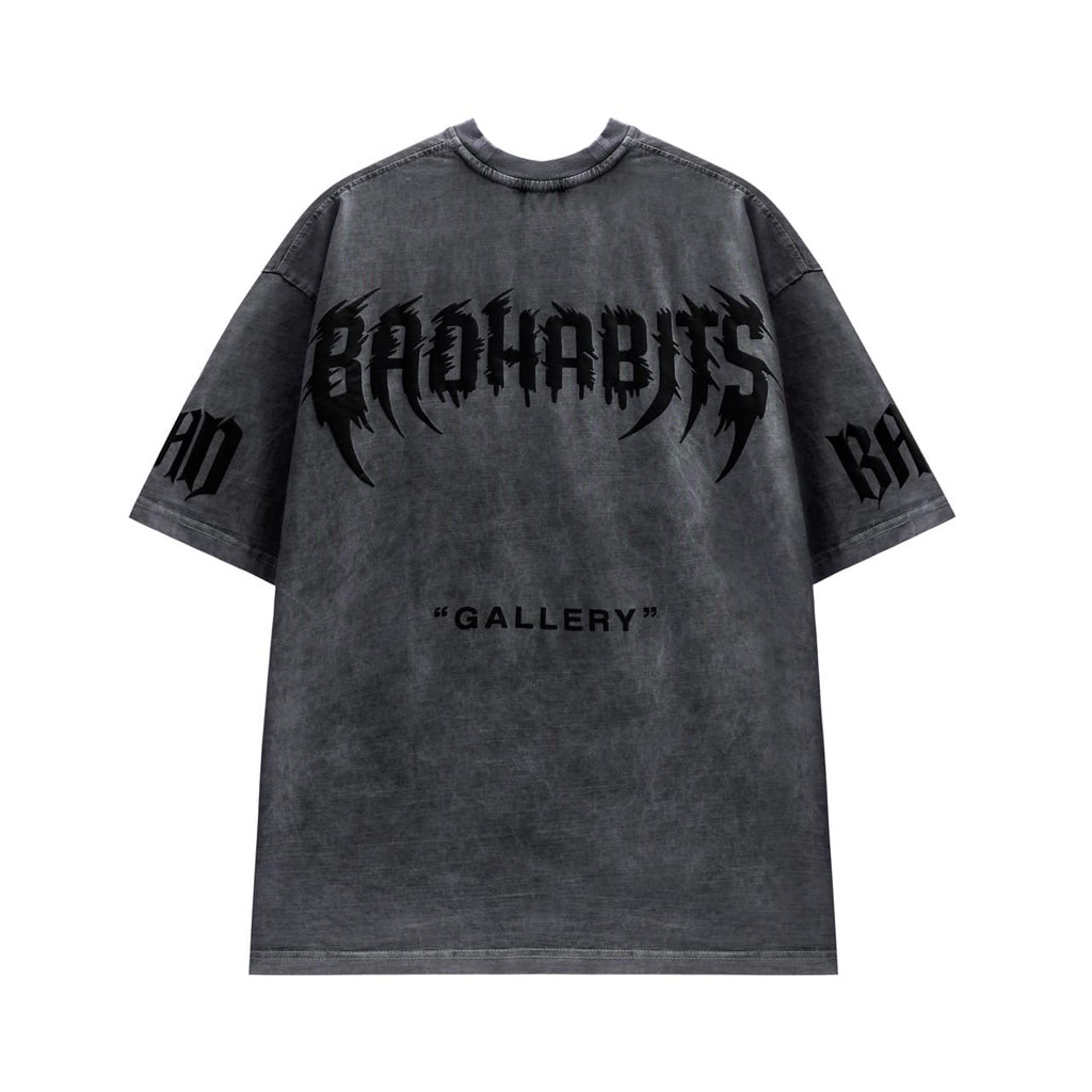 áo thun local brand bad habit chính hãng full tag mạc from rộng ovarsize unisex